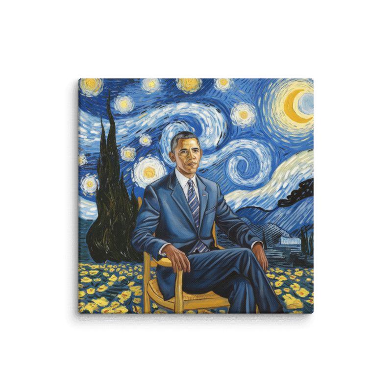 Barack Obama - Starry Starry Night