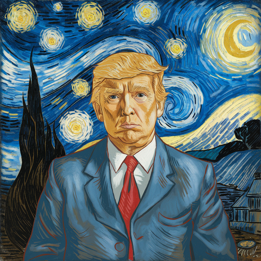 Donald Trump - Starry Starry Night