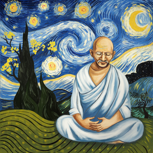 Gandhi - Starry Starry Night