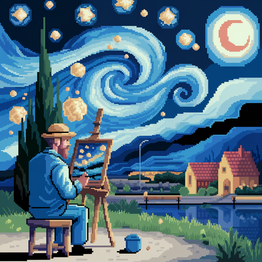 Painting Starry Night