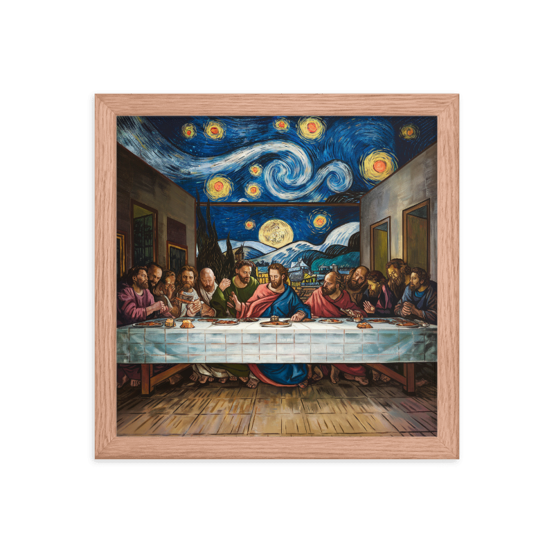 The Last Supper - Starry Starry Night