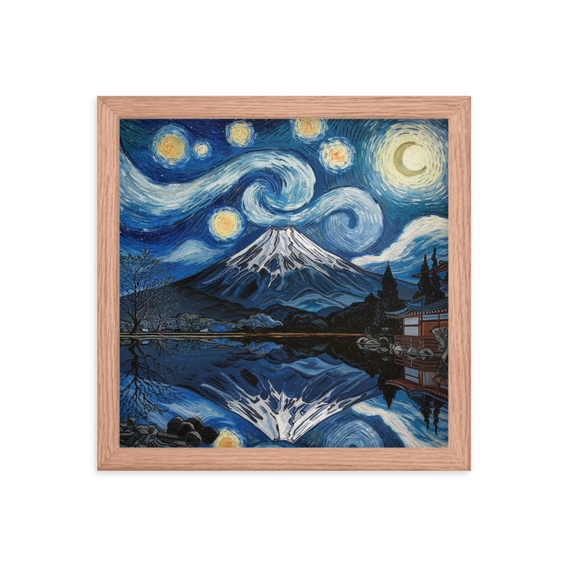 Mt. Fuji - Starry Starry Night