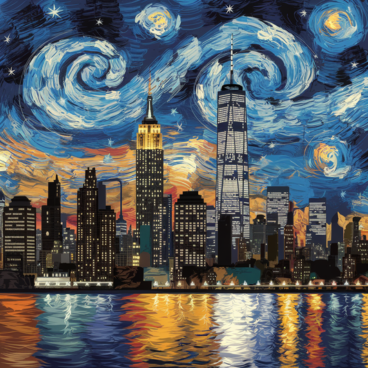 New York - Starry Starry Night